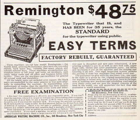 Remington Jan 1915